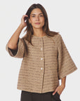 NEO NOIR JACKA ROSELLA BOUCLE MINI TAUPE_105325.jpg