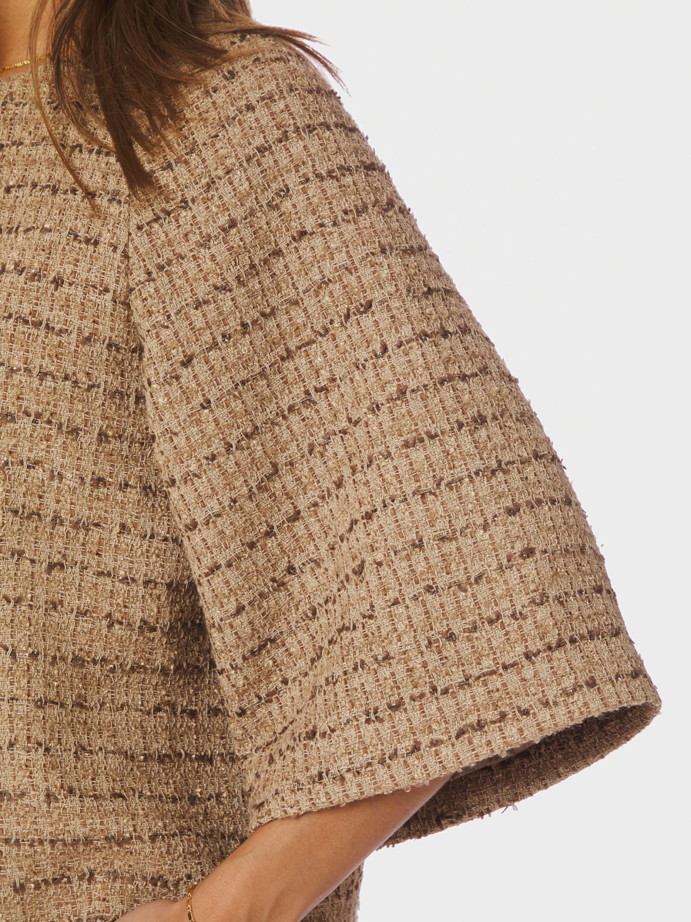 NEO NOIR JACKA ROSELLA BOUCLE MINI TAUPE_105327.jpg
