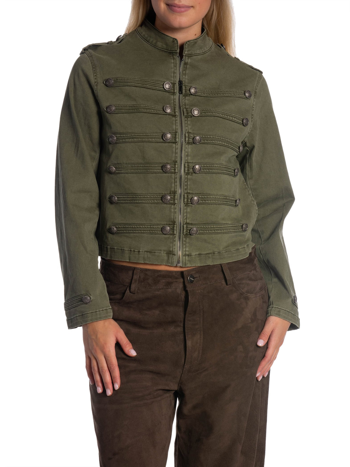 NEO NOIR JACKA SIVENA DENIM ARMY_114235.jpg