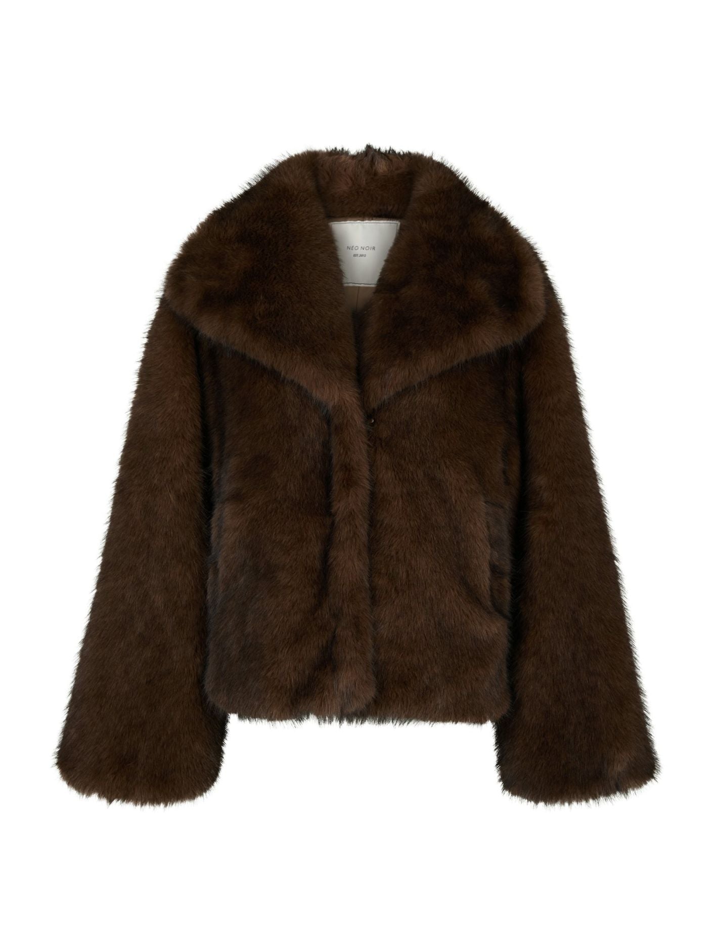 NEO NOIR JACKA STEPHANIE FAUX FUR BROWN_101077.jpg