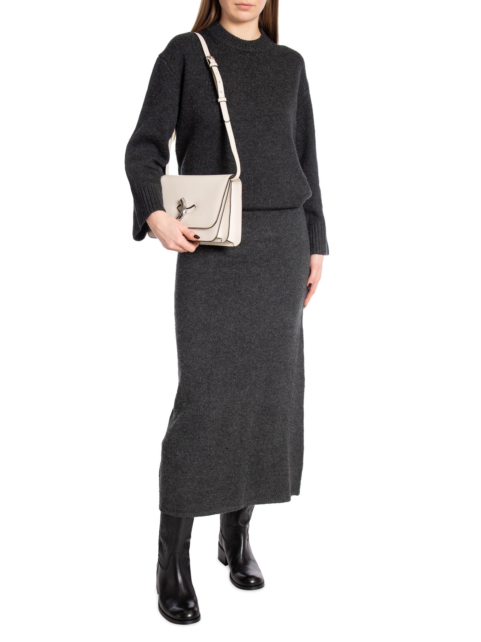 NEO NOIR KJOL ASHANTI KNIT ANTRACIT_83466.jpg