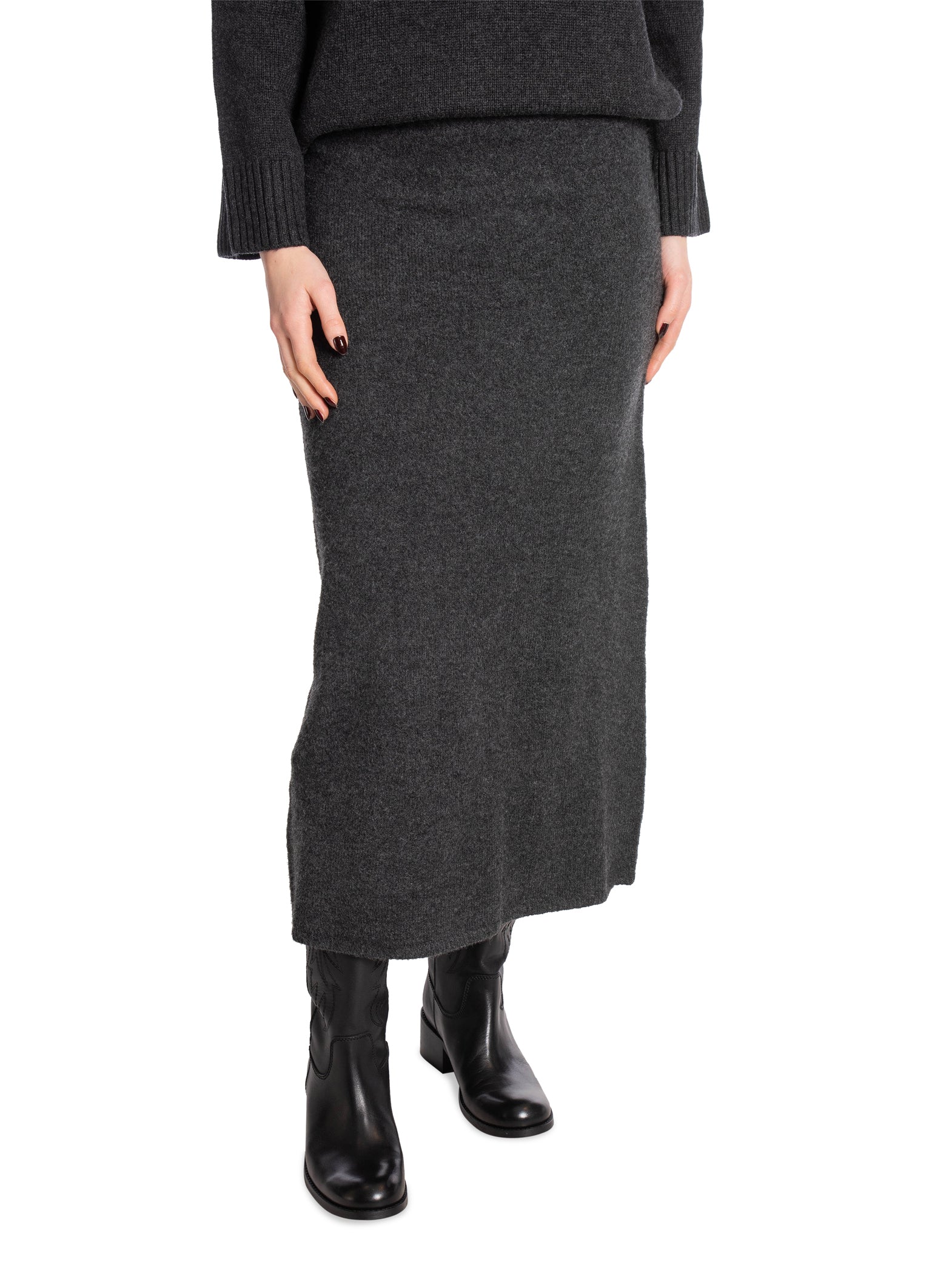NEO NOIR KJOL ASHANTI KNIT ANTRACIT_83467.jpg