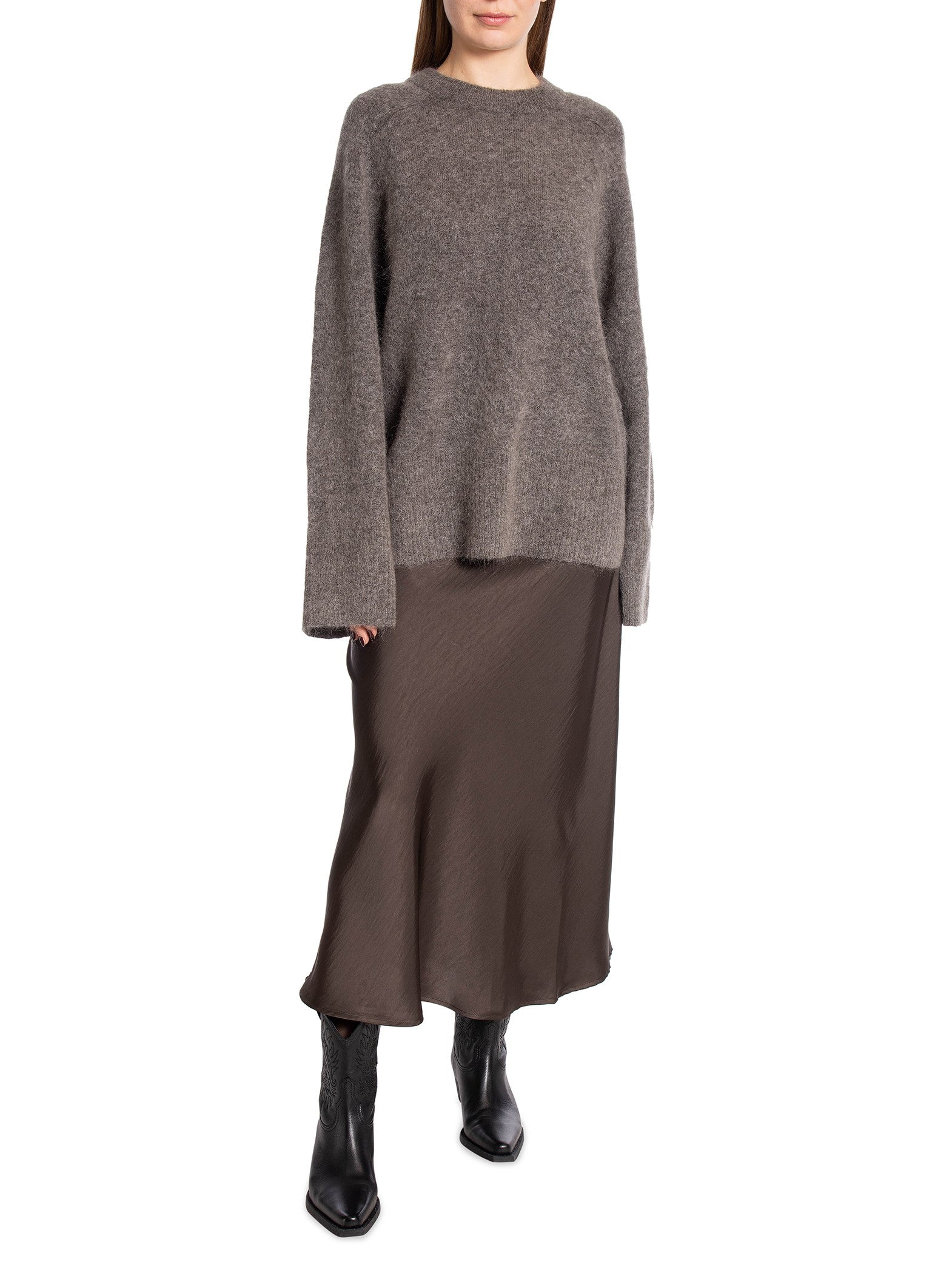 NEO NOIR KJOL BOVARY DARK BROWN_83465.jpg