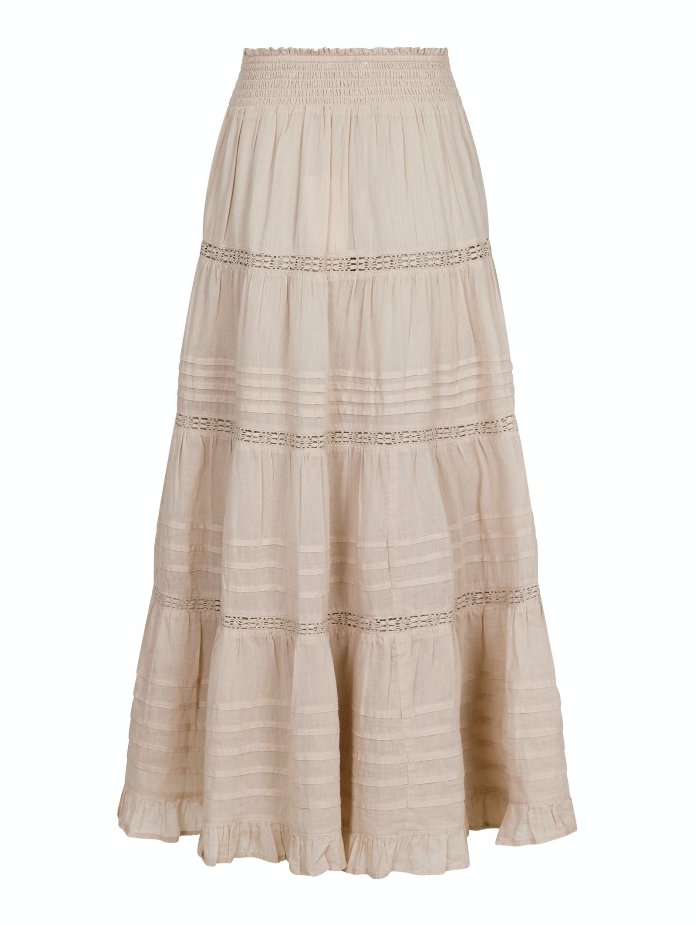 NEO NOIR KJOL FELICIA S VOILE SAND_87986.jpg