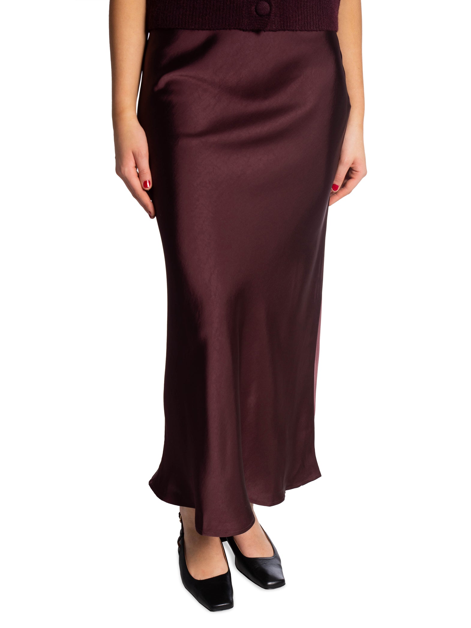 NEO NOIR KJOL VICKY HEAVY SATEEN BURGUNDY_94412.jpg