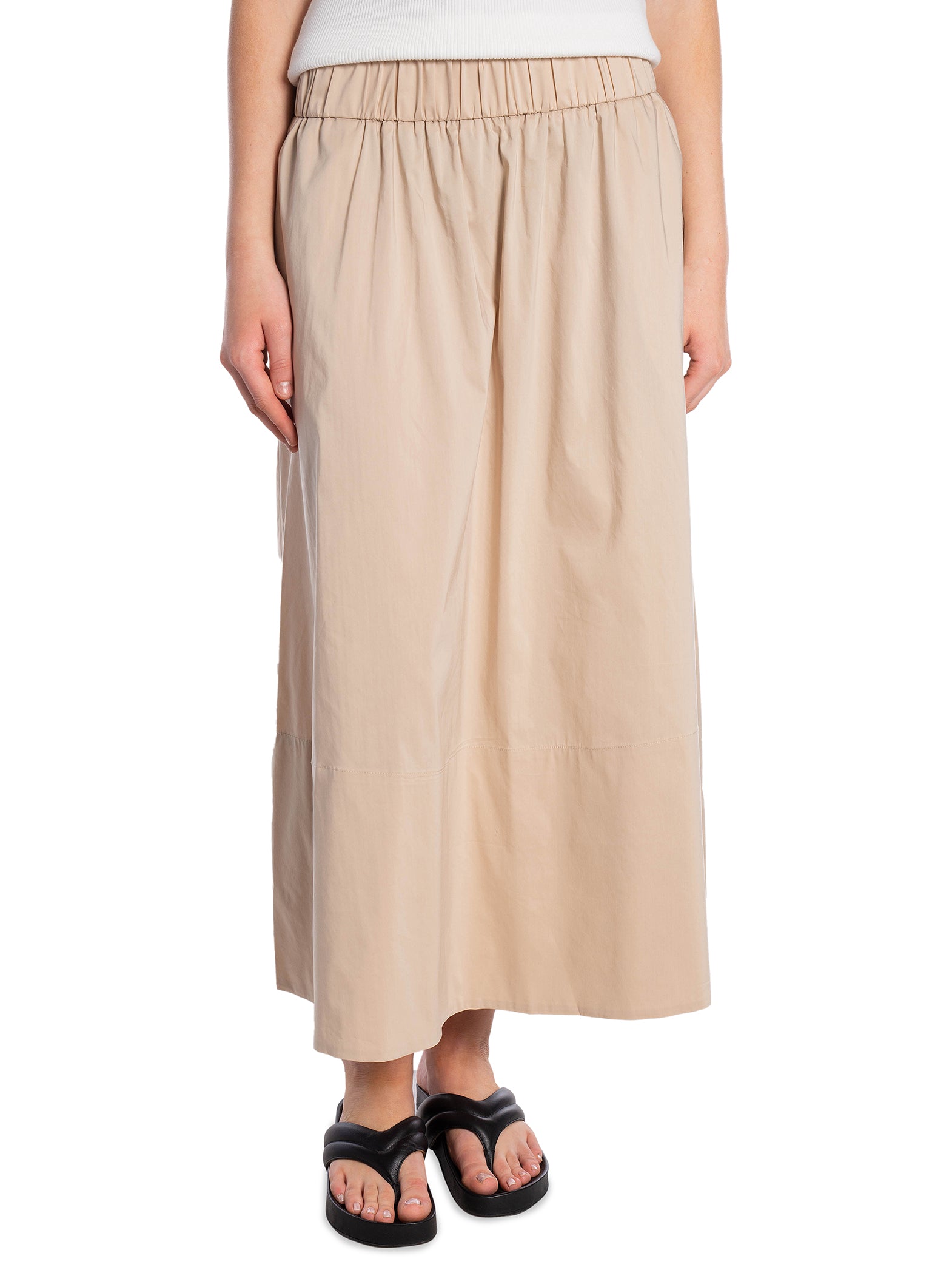 NEO NOIR KJOL YARA POPLIN DARK SAND_87503.jpg