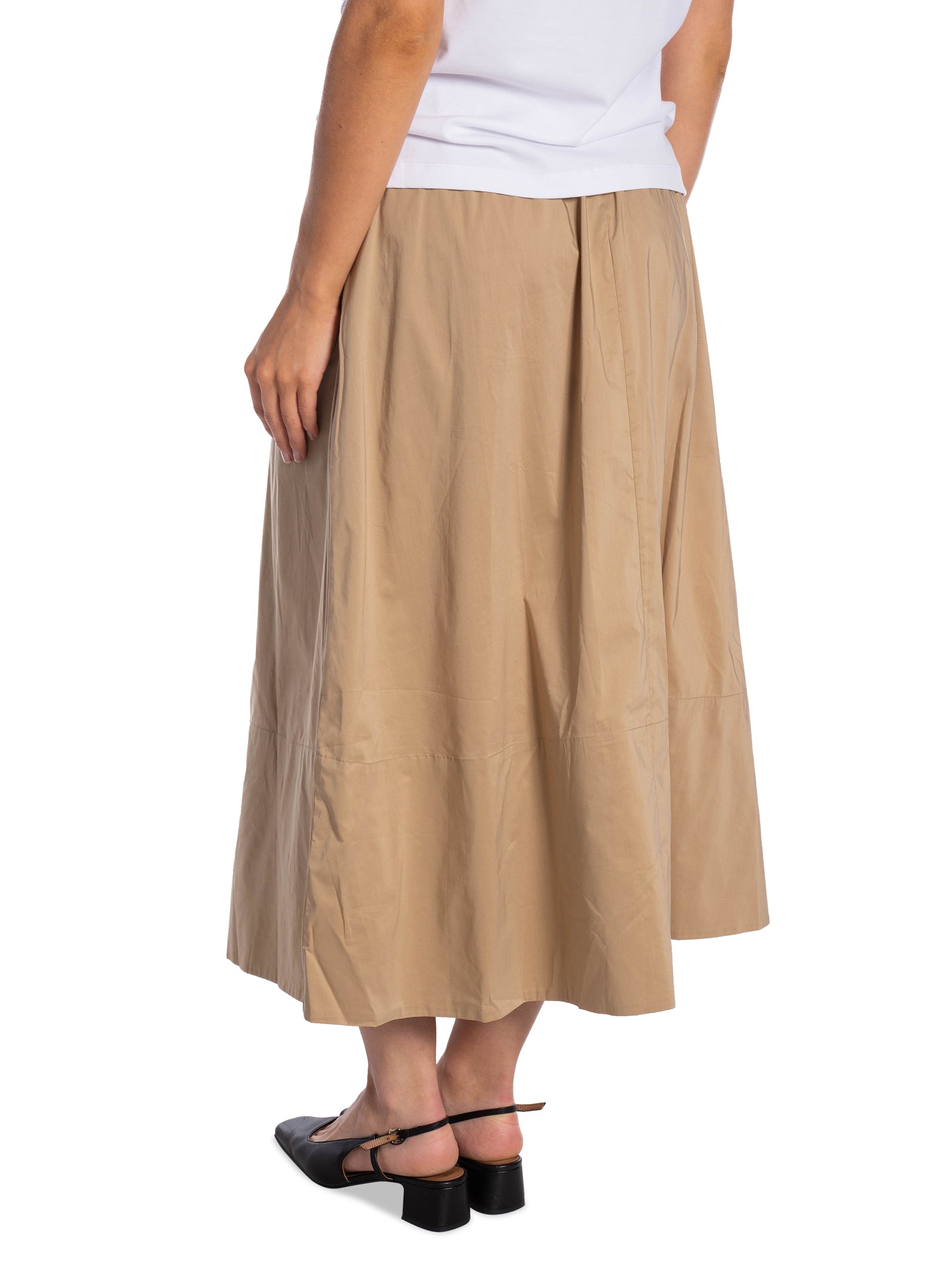 NEO NOIR KJOL YARA POPLIN LIGHT TAUPE_111265.jpg