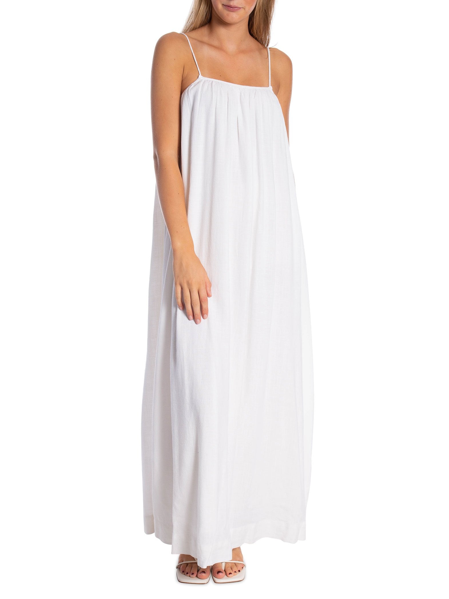 NEO NOIR KLÄNNING ALLIE SOFT LINEN WHITE_99164.jpg