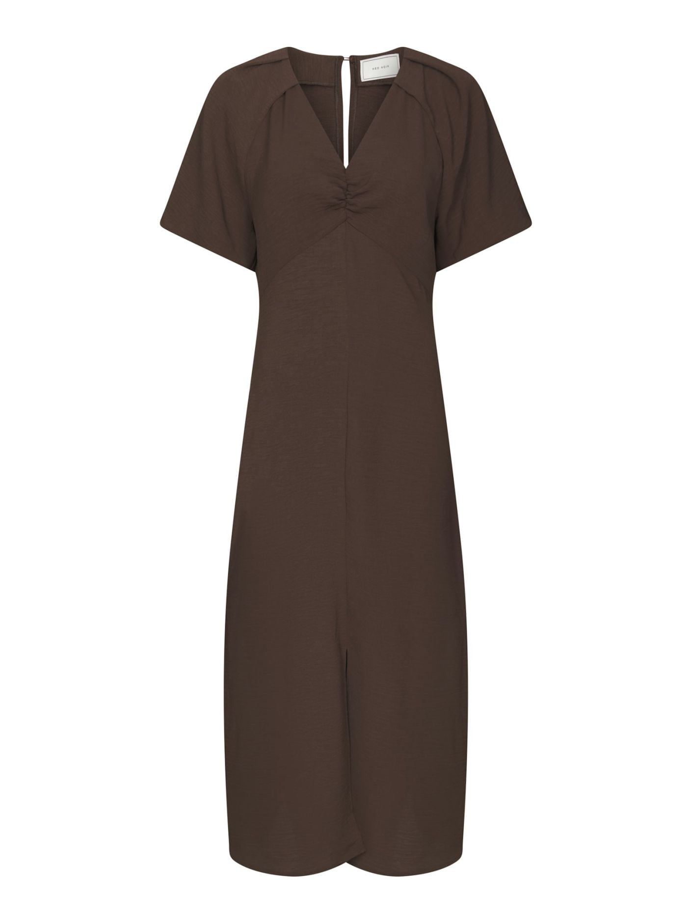 NEO NOIR KLÄNNING BOMBA SOLID DARK BROWN_111328.jpg
