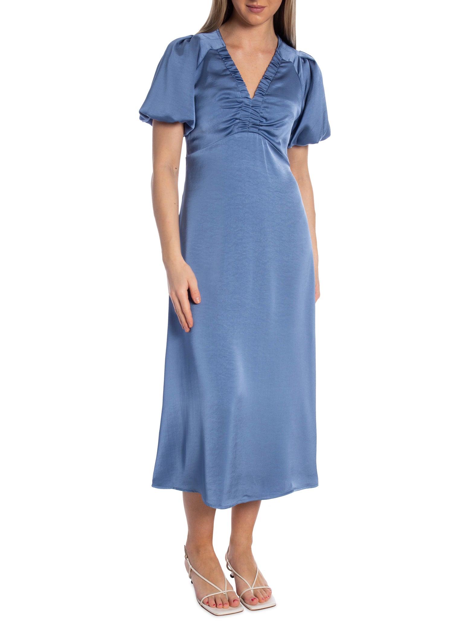 NEO NOIR KLÄNNING ILLANA HEAVY SATEEN SMOKE BLUE_108090.jpg