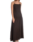 NEO NOIR KLÄNNING JACKIE S VOILE DARK BROWN_110795.jpg