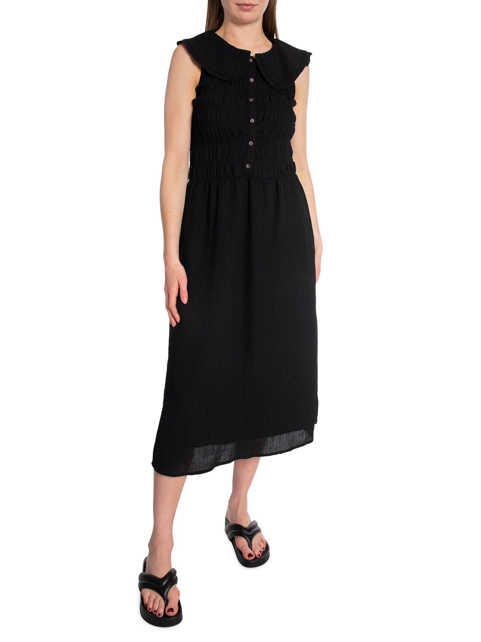 NEO NOIR KLÄNNING JENNIE SMOCK BLACK_78217.jpg