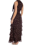 NEO NOIR KLÄNNING MARLI BIG DOT BROWN_109049.jpg