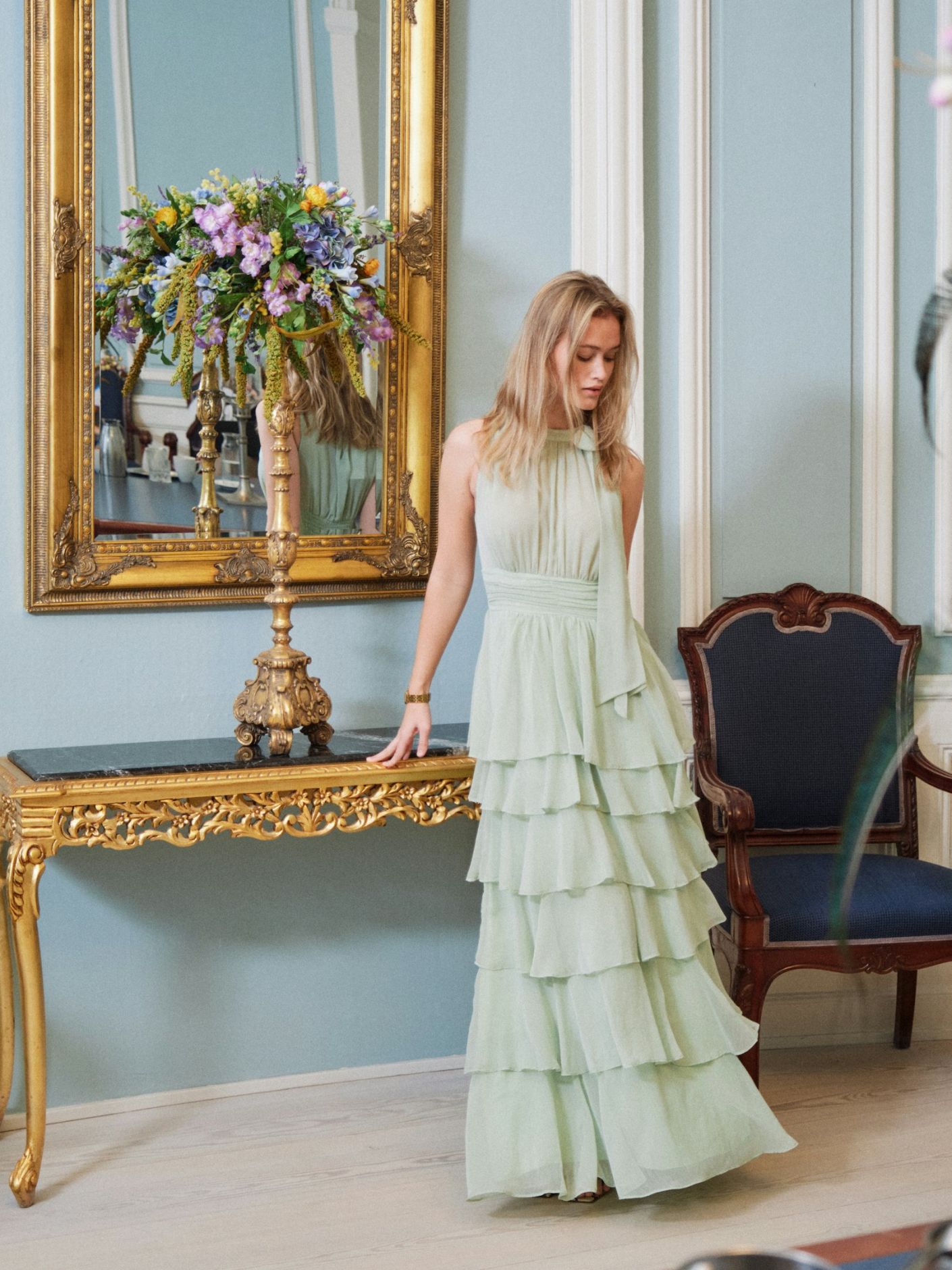 NEO NOIR KLÄNNING MARLI CHIFFON LIGHT GREEN_109025.jpg