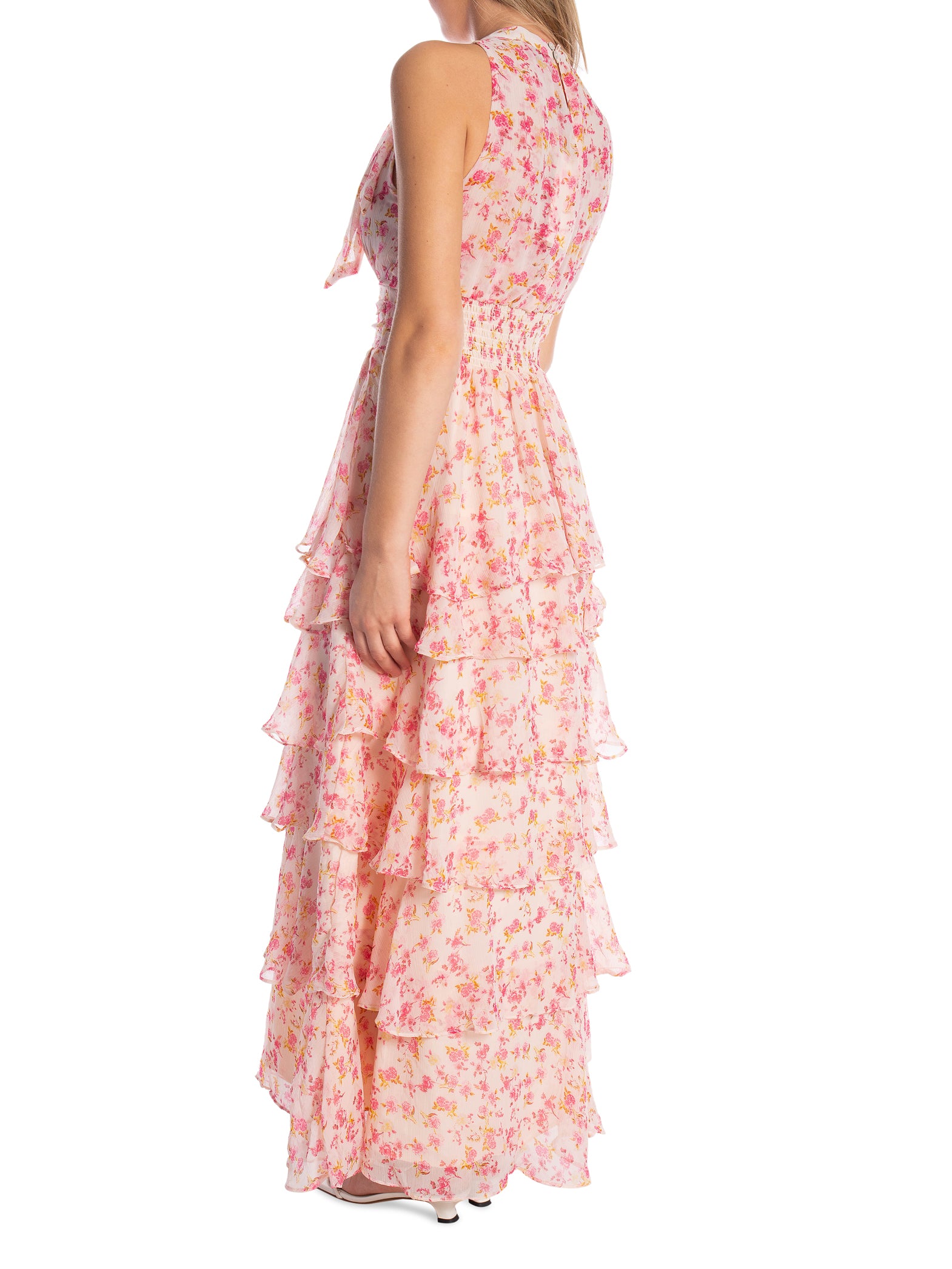 NEO NOIR KLÄNNING MARLI SMALL FLOWER ROSE_99489.jpg
