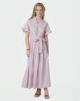 NEO NOIR KLÄNNING NESSIE STRUCTURE STRIPE LIGHT PINK_110847.jpg