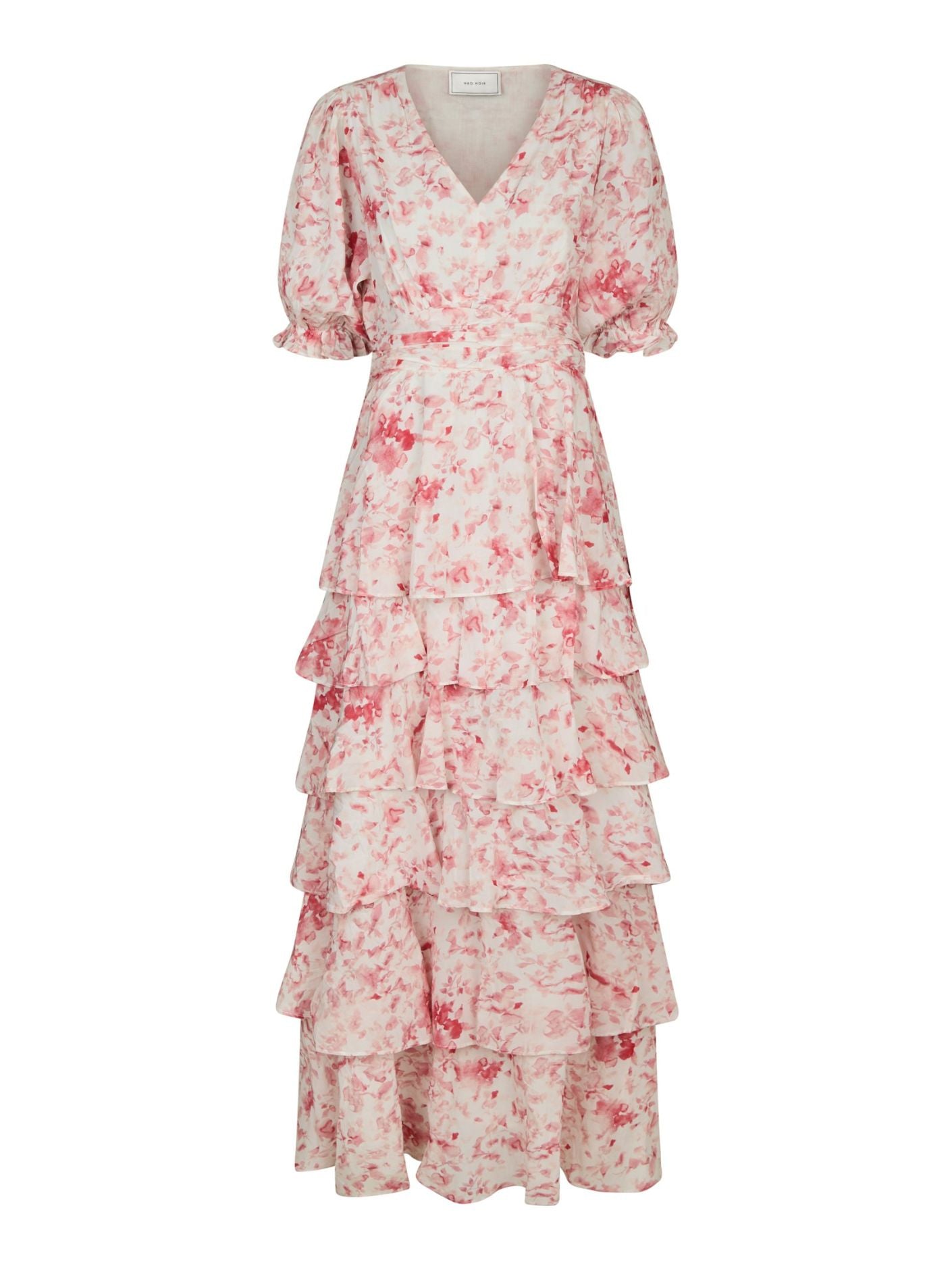 NEO NOIR KLÄNNING NOORIE BLUR PRINT RED_99657.jpg