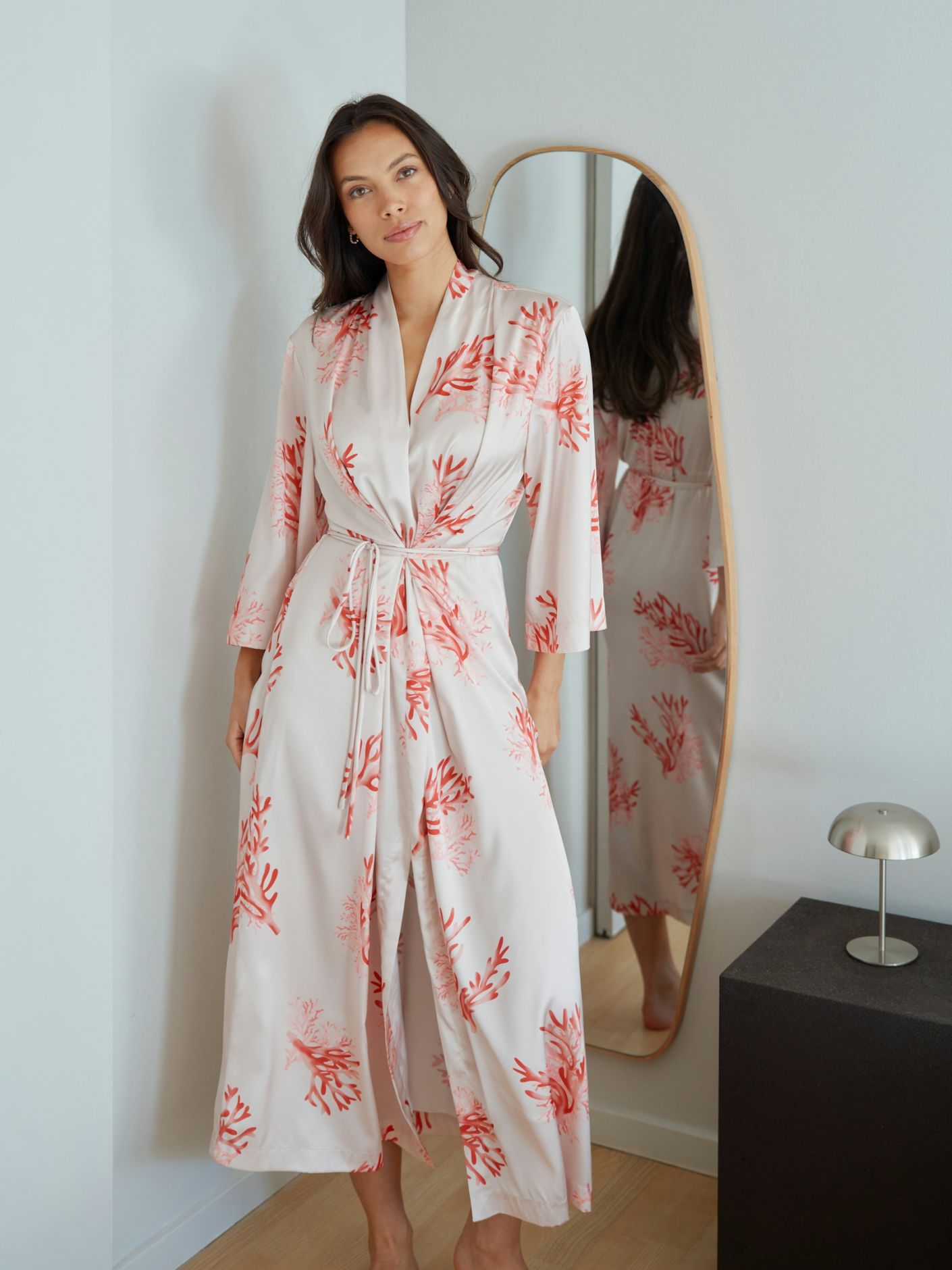 NEO NOIR KLÄNNING SHANE CORAL WRAP CORAL_110740.jpg