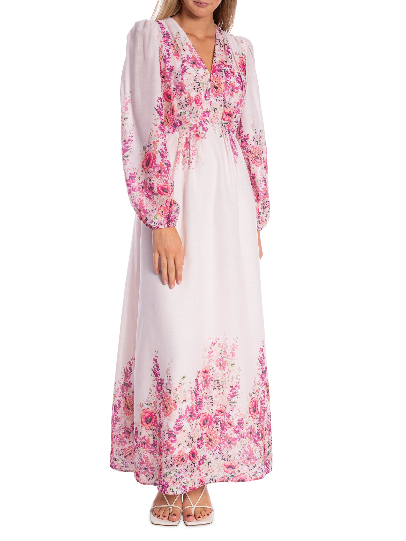 NEO NOIR KLÄNNING SILFI FLOWER PRINT ROSE_99175.jpg