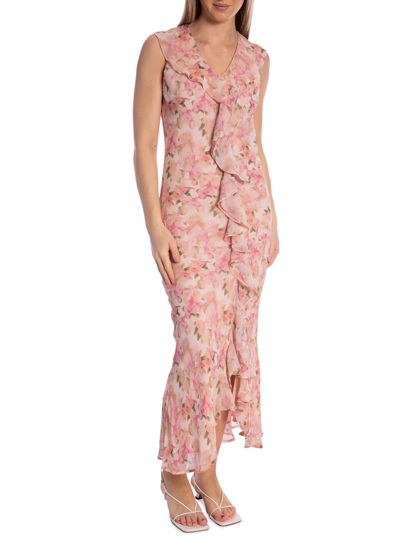 NEO NOIR KLÄNNING ZELLA CHIFFON PRINT DUSTY PINK_108074.jpg