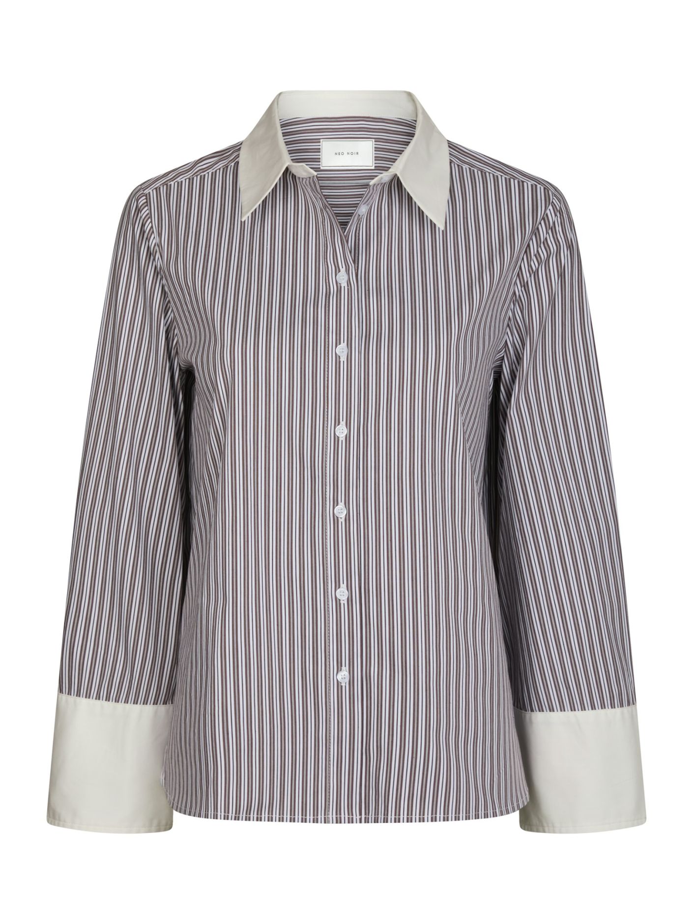 NEO NOIR SKJORTA DRANILA STRIPE BROWN_99596.jpg