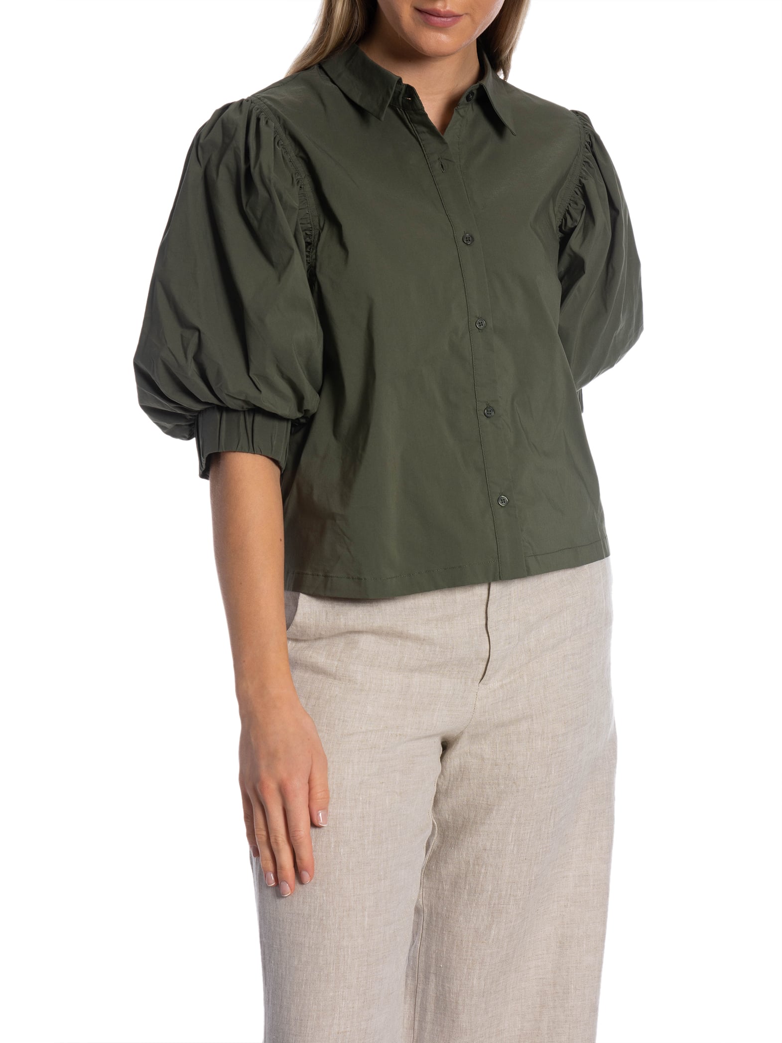 NEO NOIR SKJORTA ETTA POPLIN ARMY_110404.jpg