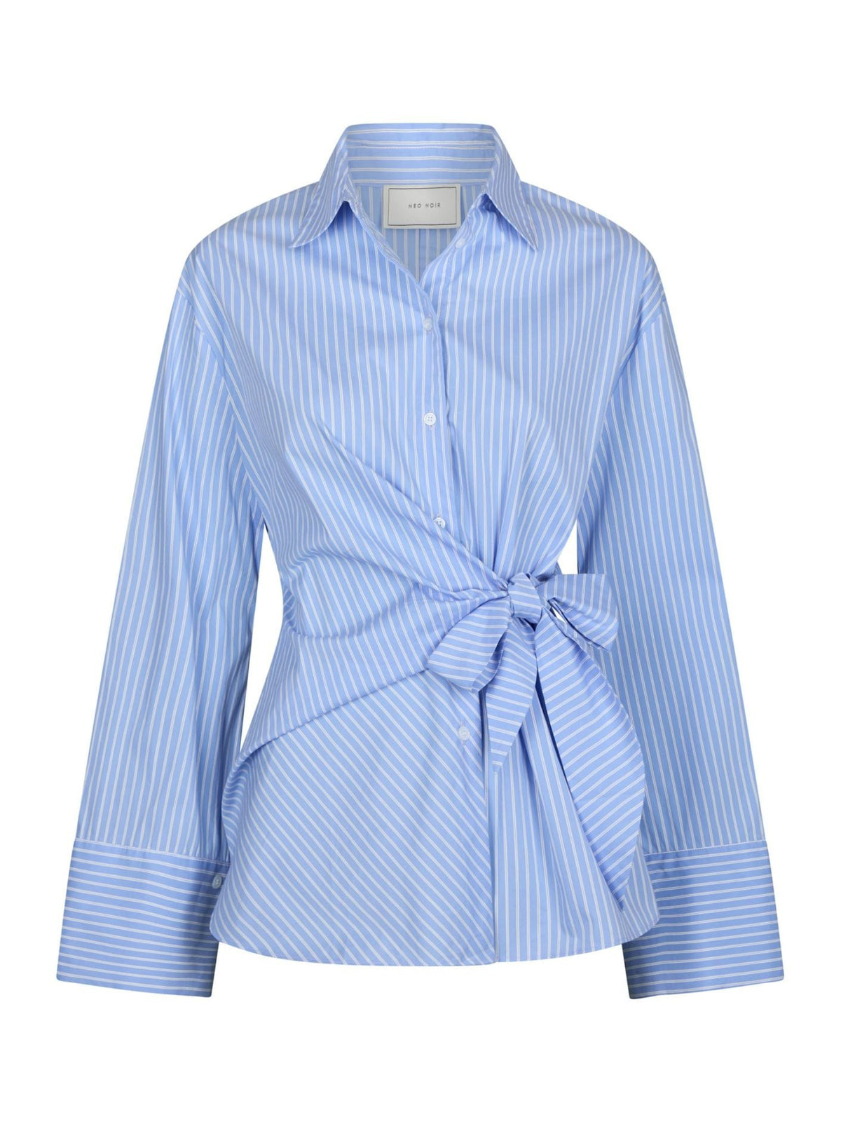 NEO NOIR SKJORTA HELISA STRIPE LIGHT BLUE_112413.jpg