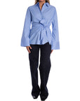 NEO NOIR SKJORTA HELISA STRIPE LIGHT BLUE_113137.jpg