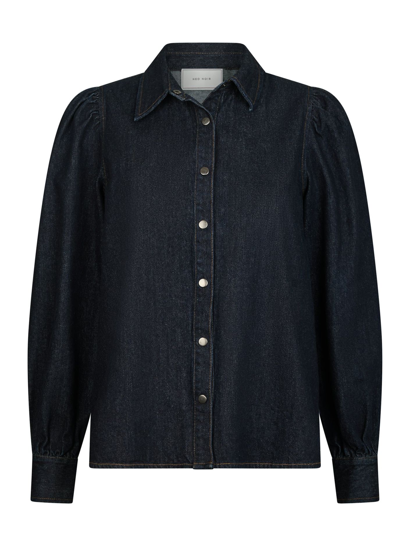 NEO NOIR SKJORTA JESSA DENIM DARK BLUE_99646.jpg