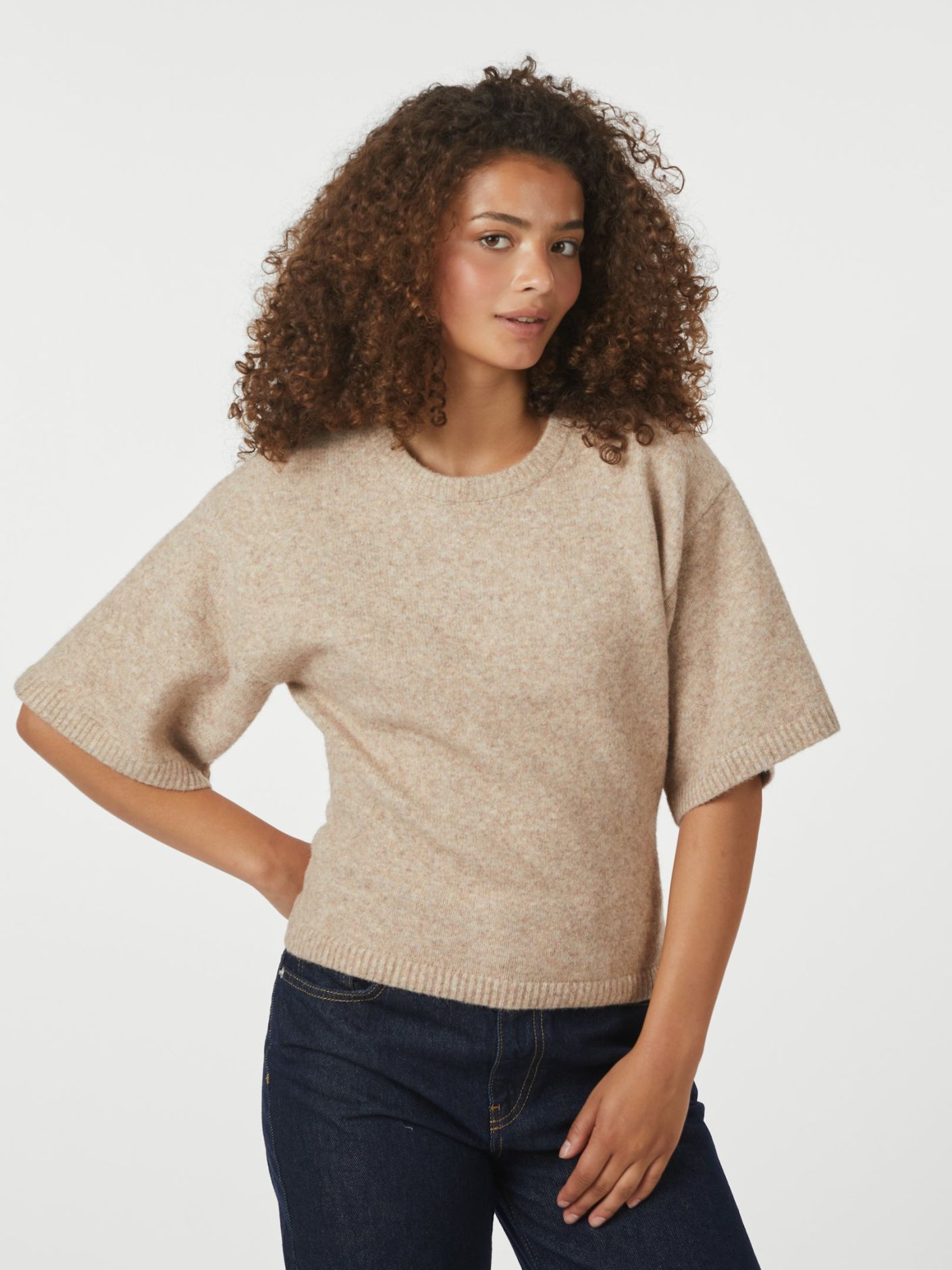 NEO NOIR TOPP ASHA KNIT SAND MELANGE_99607.jpg