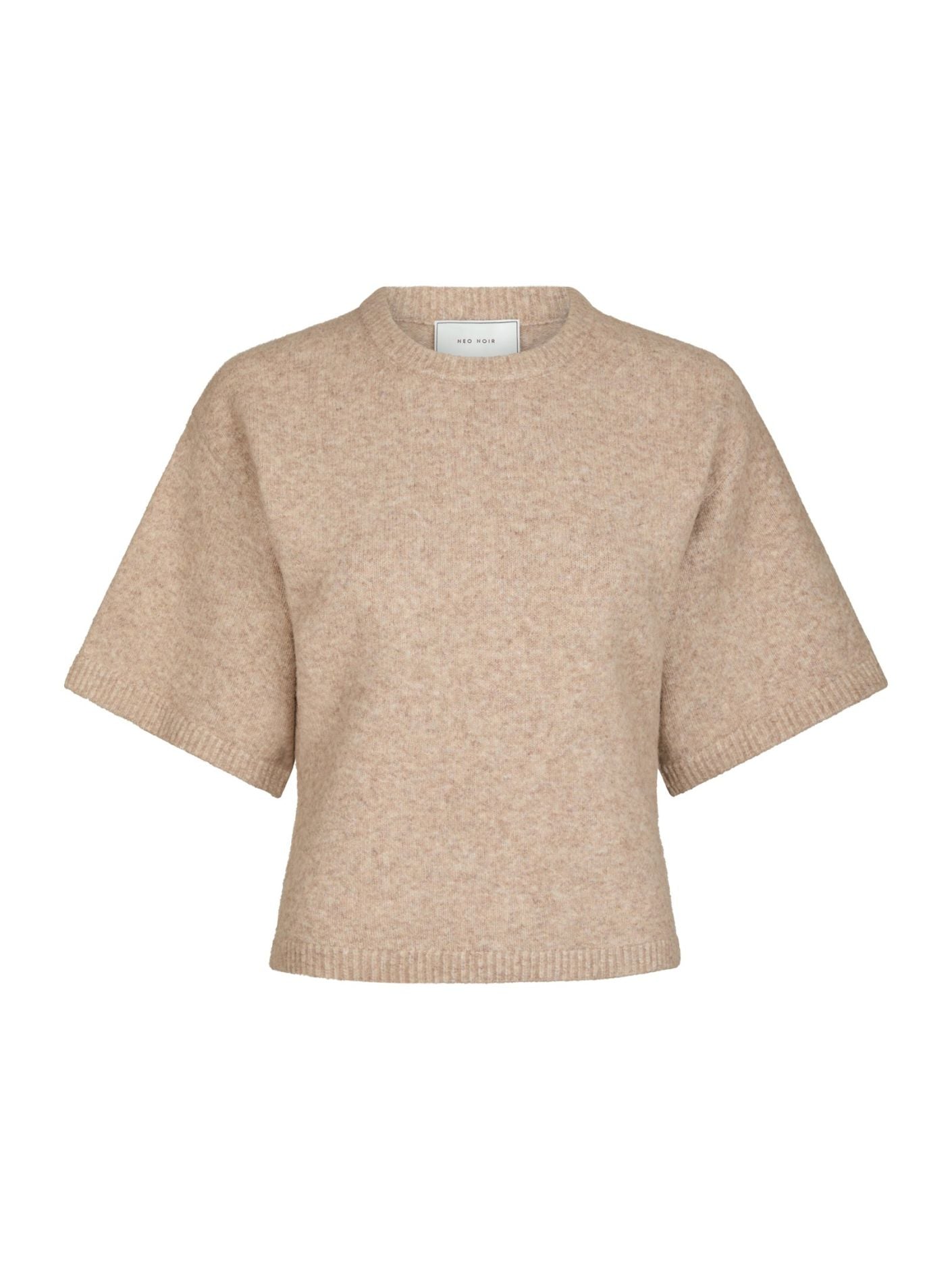 NEO NOIR TOPP ASHA KNIT SAND MELANGE_99608.jpg