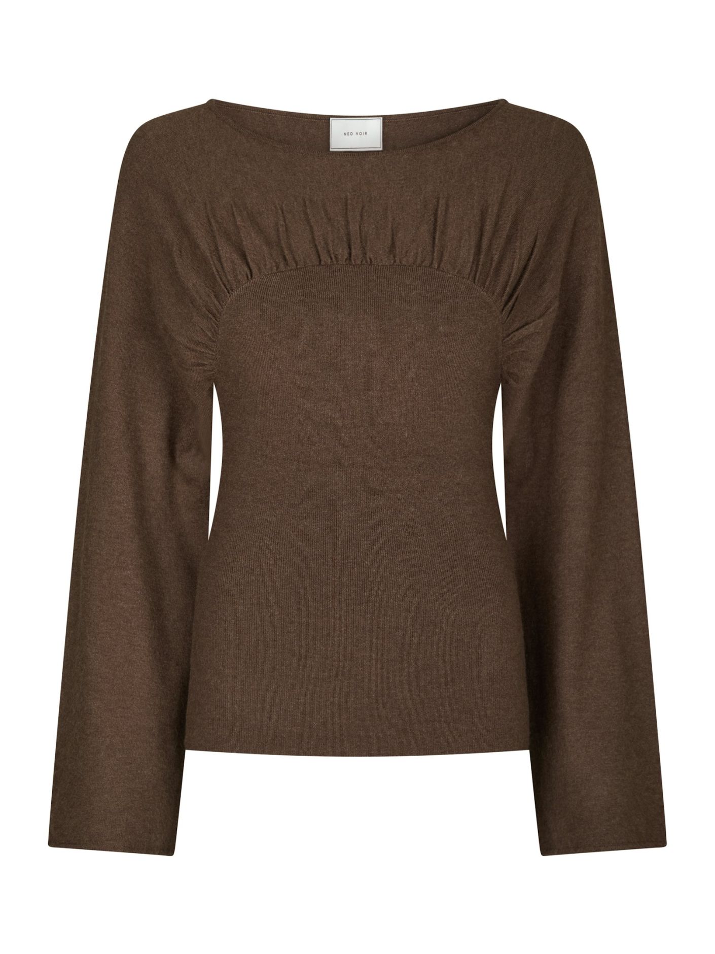 NEO NOIR TOPP KAIBA KNIT BROWN MELANGE_104563.jpg