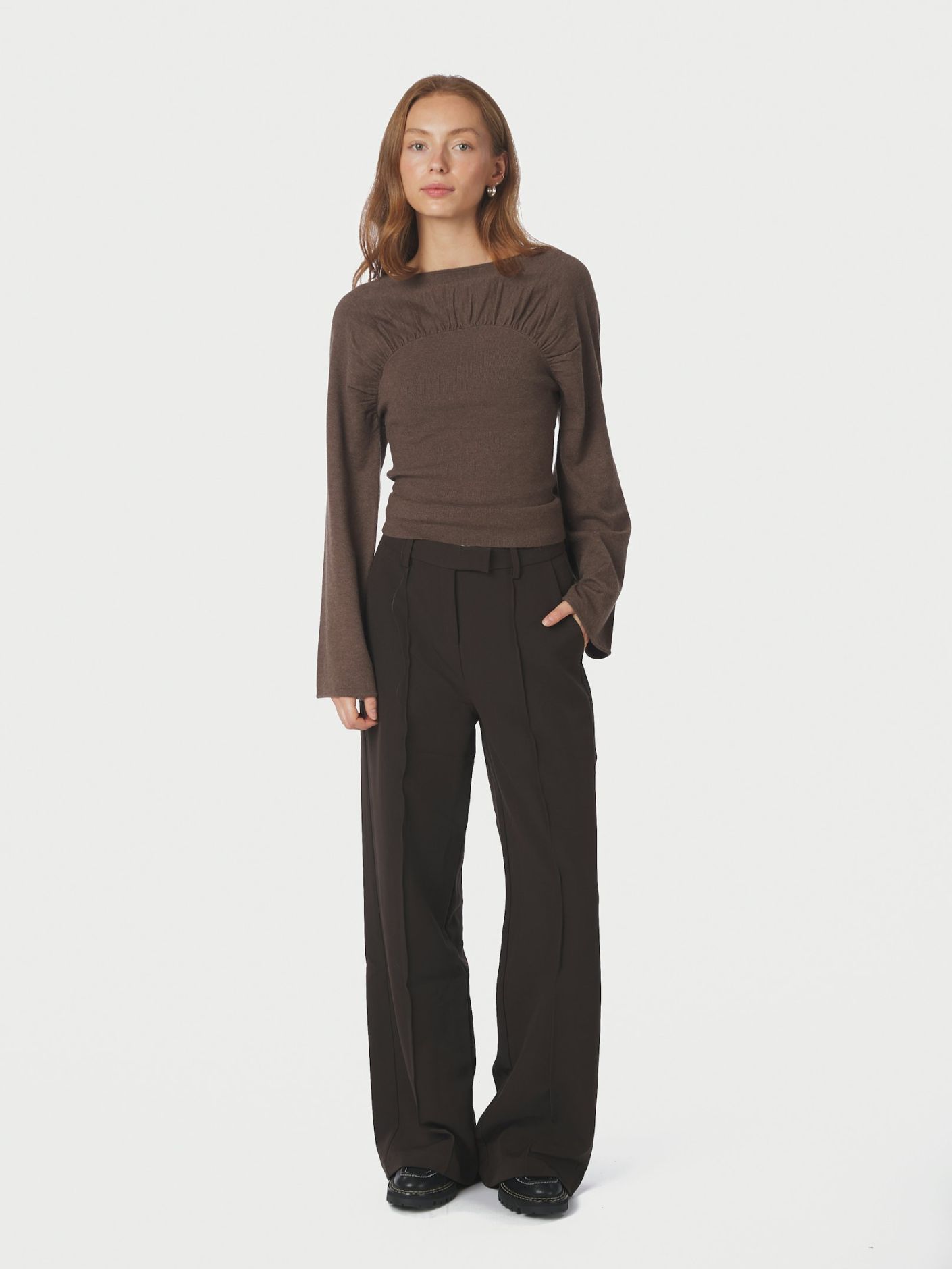 NEO NOIR TOPP KAIBA KNIT BROWN MELANGE_104566.jpg