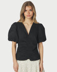 NEO NOIR TOPP ZARIA POPLIN BLACK_109250.jpg