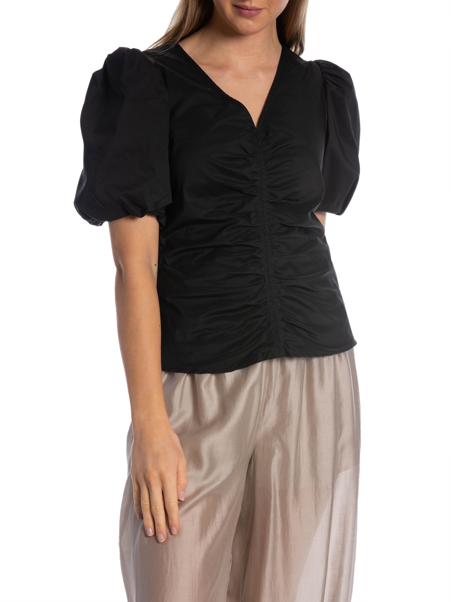 NEO NOIR TOPP ZARIA POPLIN BLACK_110400.jpg