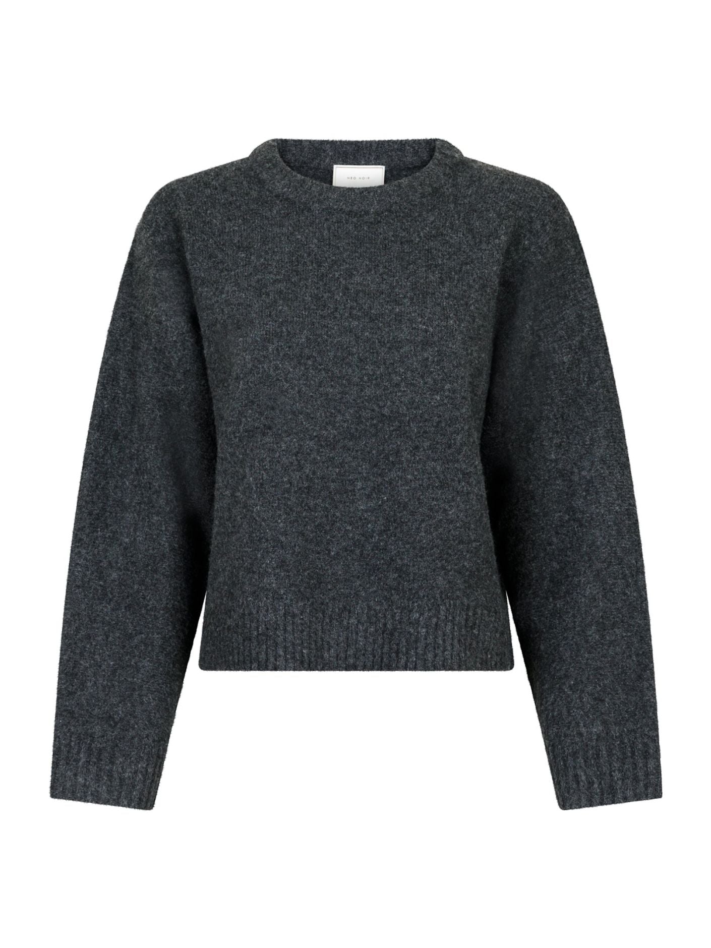 NEO NOIR TRÖJA DETRI SOLID KNIT ANTRACIT_90335.jpg