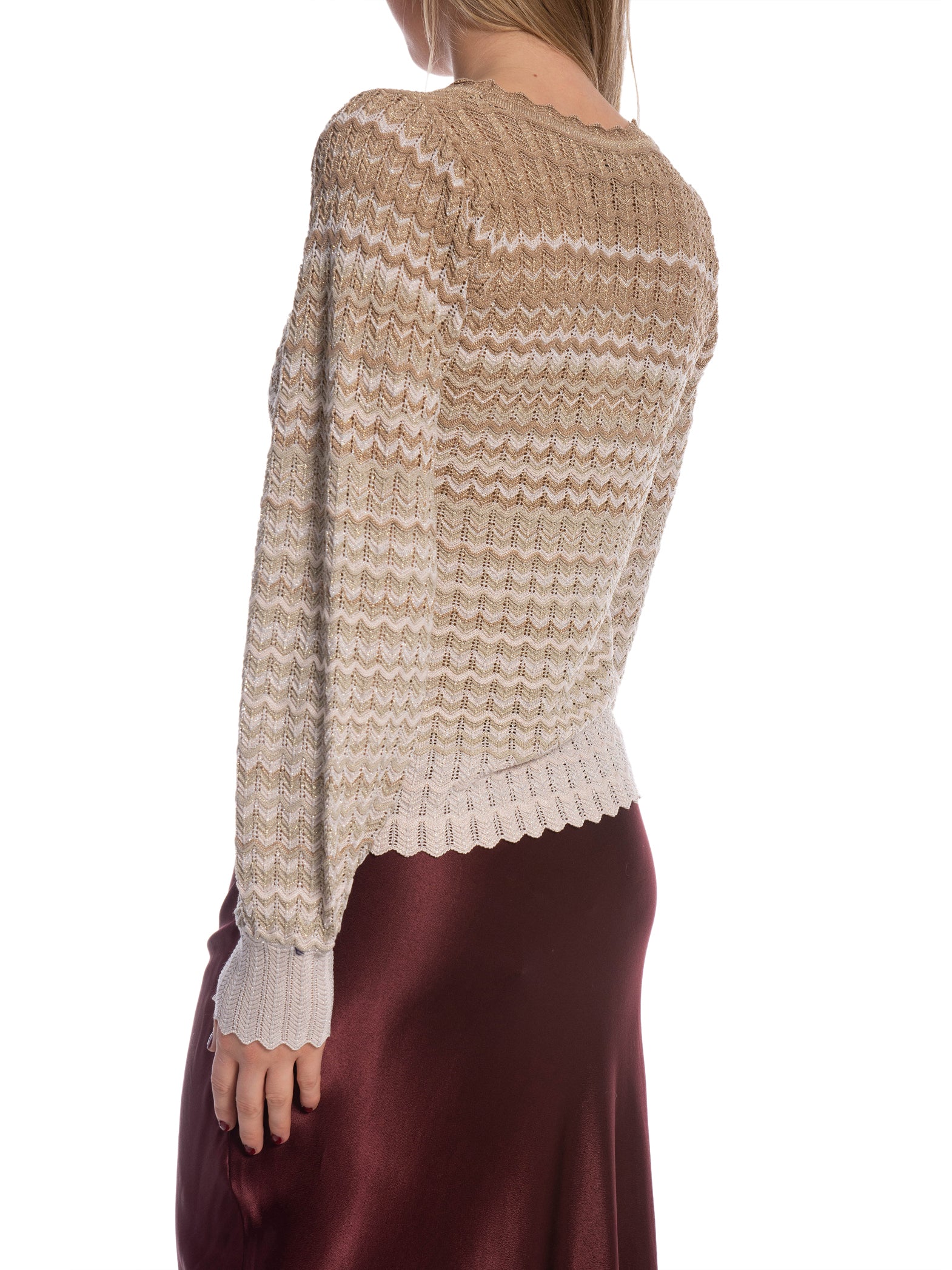 NEO NOIR TRÖJA DITO CHEVRON LIGHT BROWN_94776.jpg