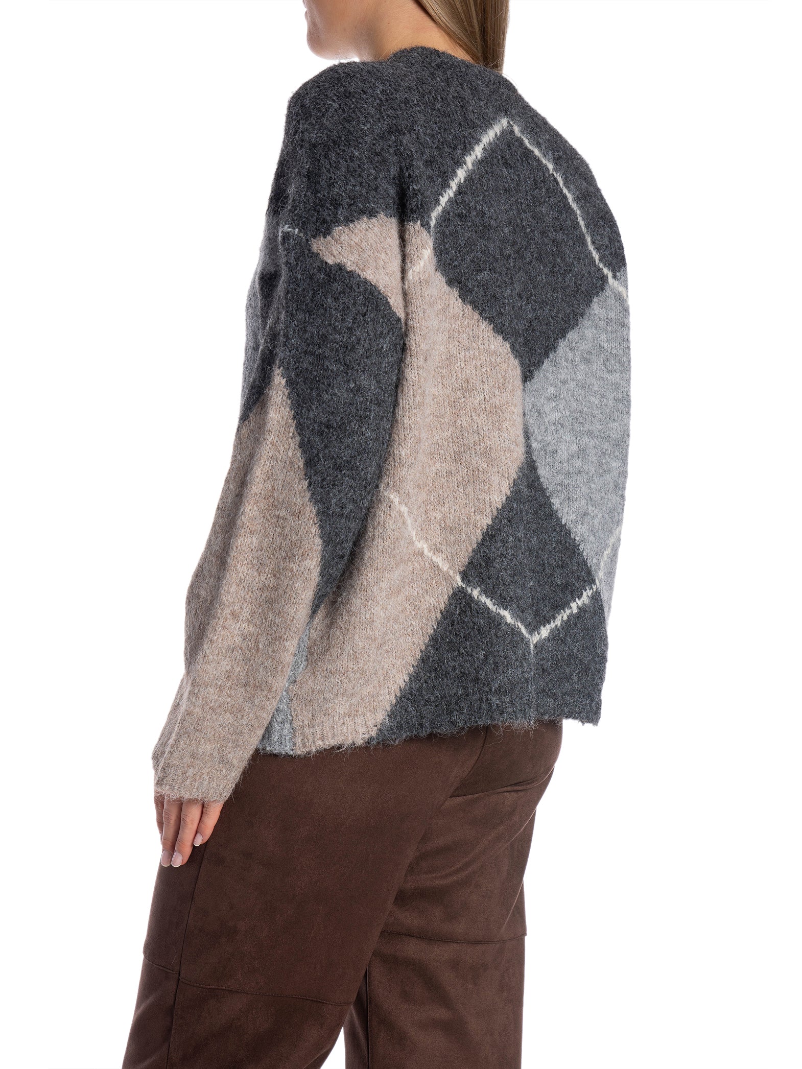 NEO NOIR TRÖJA INGA CHECK  ANTRACIT_103450.jpg