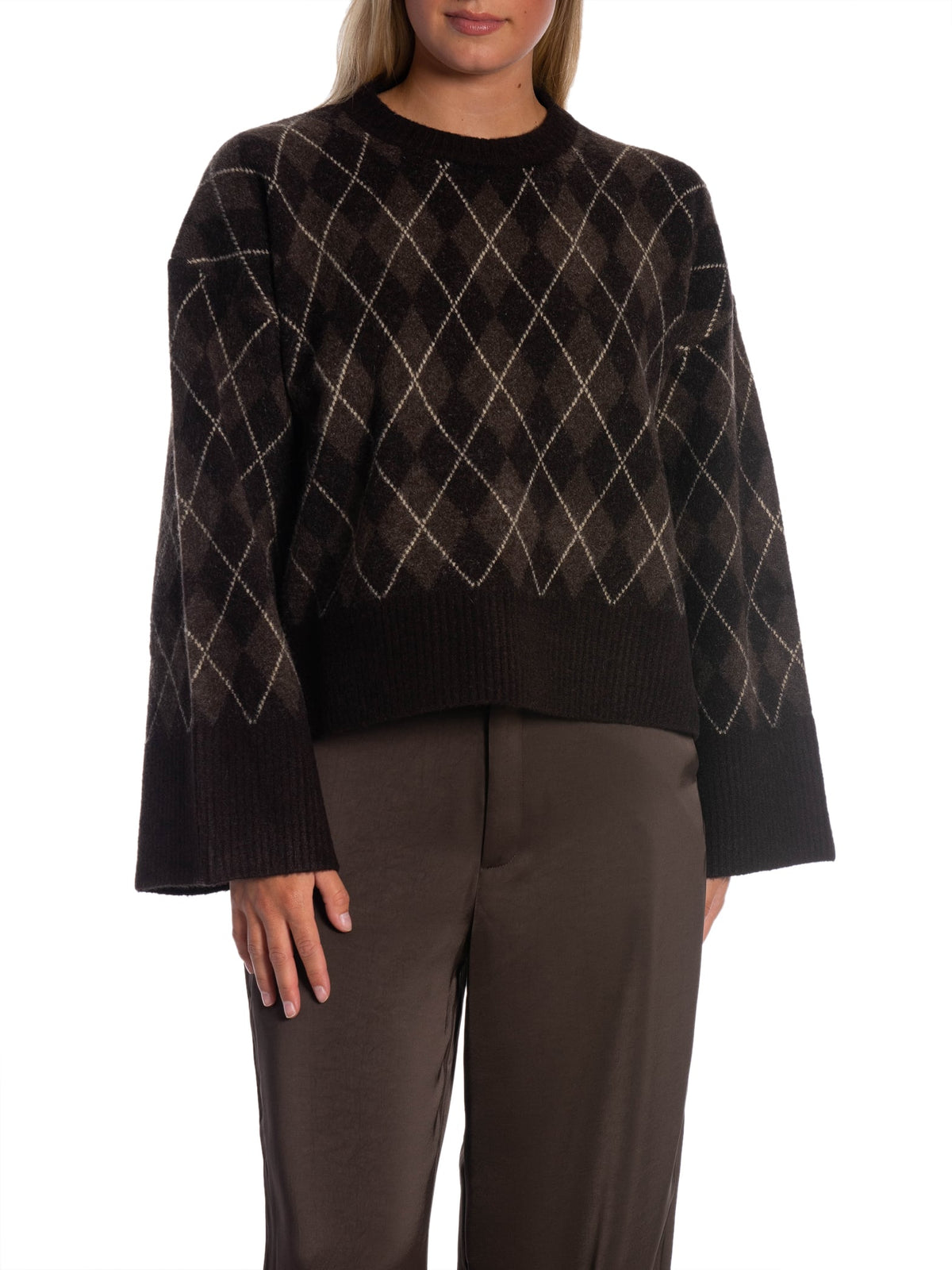NEO NOIR TRÖJA KICK CHECK DARK BROWN_113151.jpg