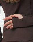 NEO NOIR TRÖJA NOLANA ZIP CHOCOLATE BROWN_104755.jpg
