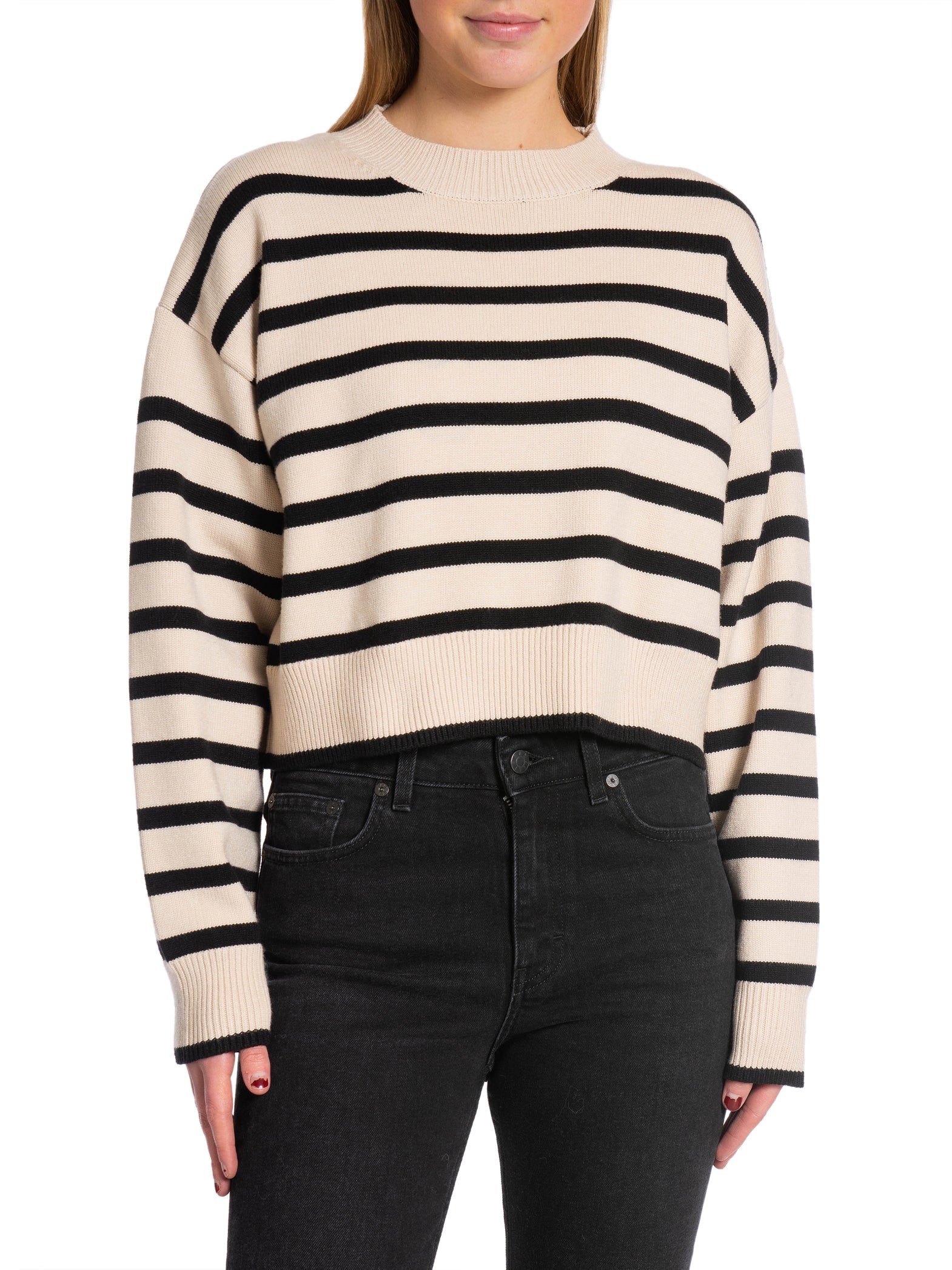 NEO NOIR TRÖJA REBEKKA STRIPE SAND_83479.jpg
