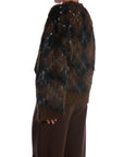 NEO NOIR TRÖJA ROEME CHECK DARK BROWN_113147.jpg