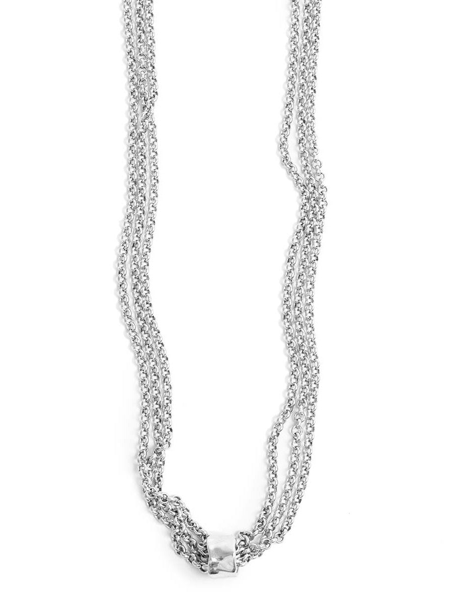 A&C OSLO HALSBAND 3ROWS W/SCUPTURED SILVER_106984.jpg