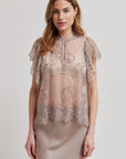 SECOND FEMALE BLUS SAVOYA LACE PLAZA TAUPE_109505.jpg
