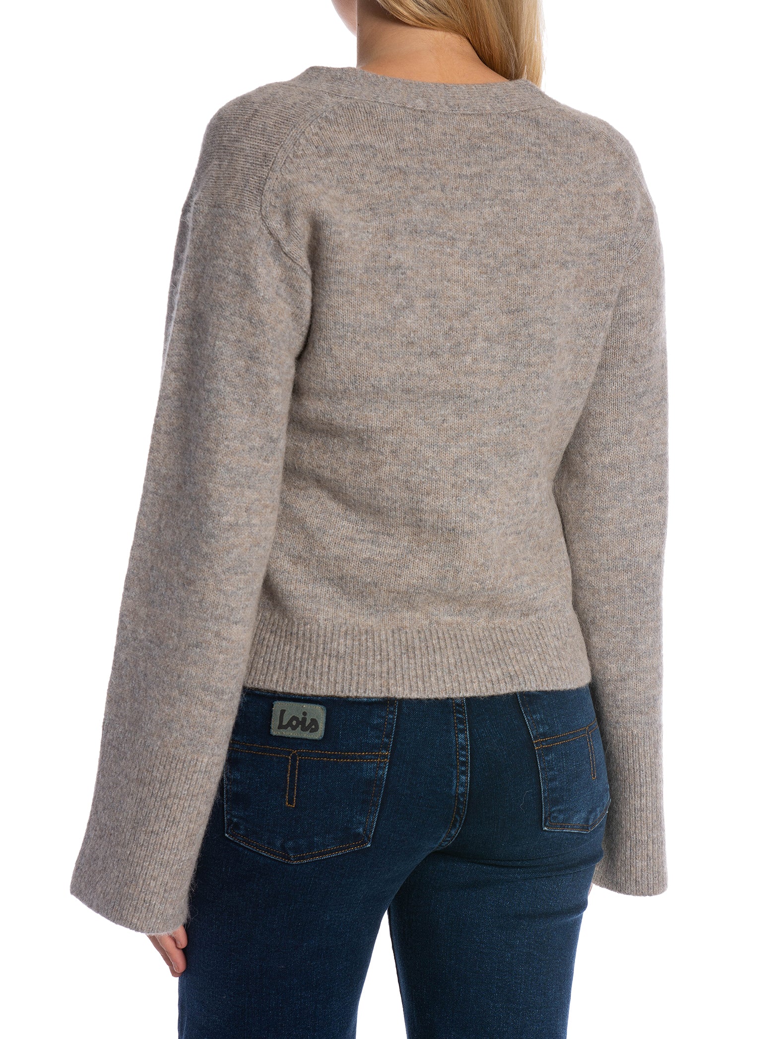 SECOND FEMALE KOFTA FARIA KNIT CARDIGAN LAUREL OAK_91101.jpg