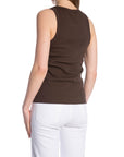 SECOND FEMALE LINNE GELINA TANK CHOCOLATE BROWN_98286.jpg
