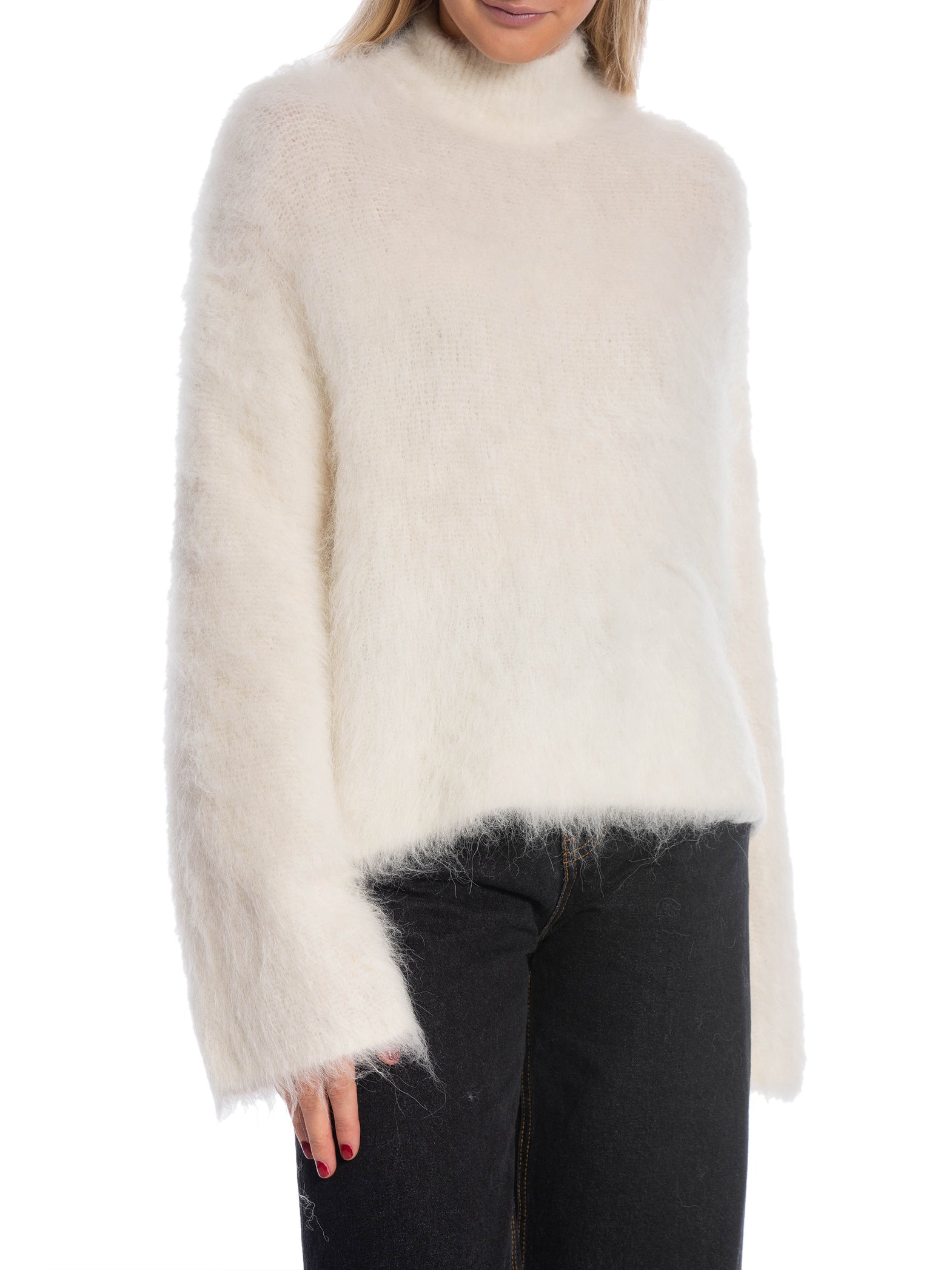 SECOND FEMALE TRÖJA ISAKY KNIT T-NECK EGGNOG _93521.jpg