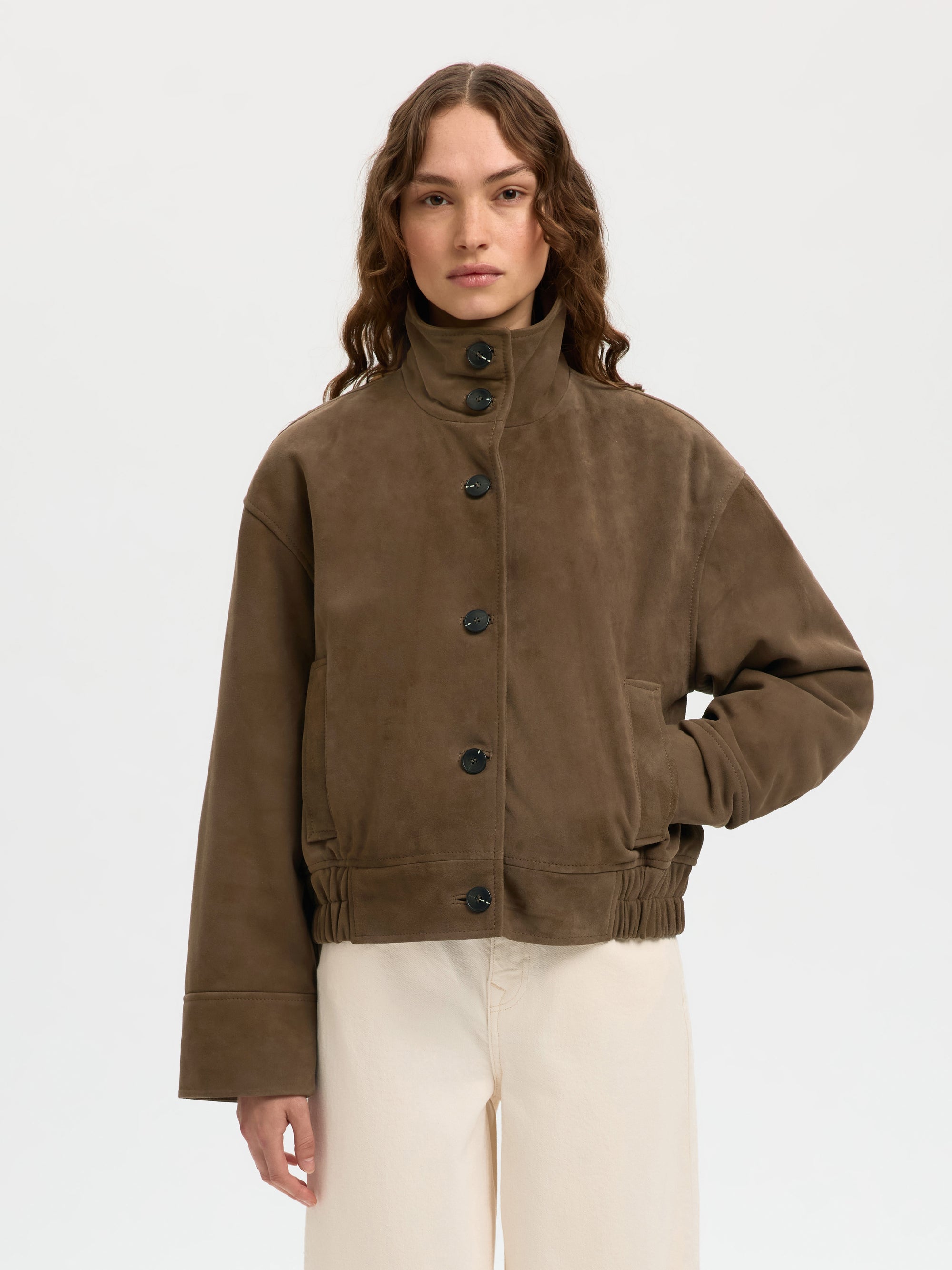SELECTED FEMME JACKA AIDEN SUEDE CHOCOLATE CHIP_106260.jpg