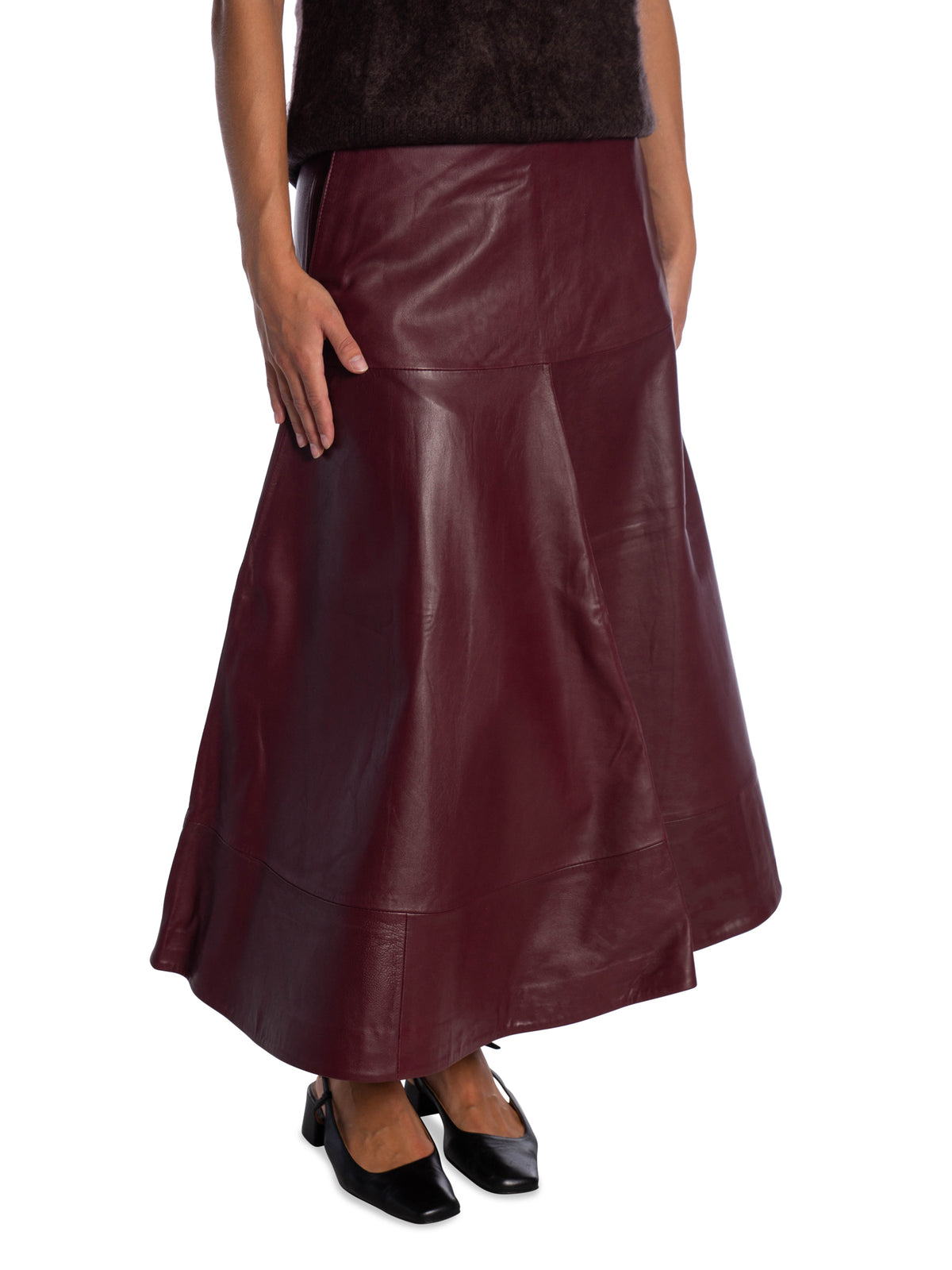 SELECTED FEMME KJOL OLYMPIA TAWNY PORT_113467.jpg