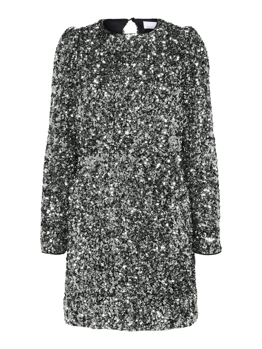 SELECTED FEMME KLÄNNING COLYN LS SHORT SEQUINS SILVER_82396.jpg
